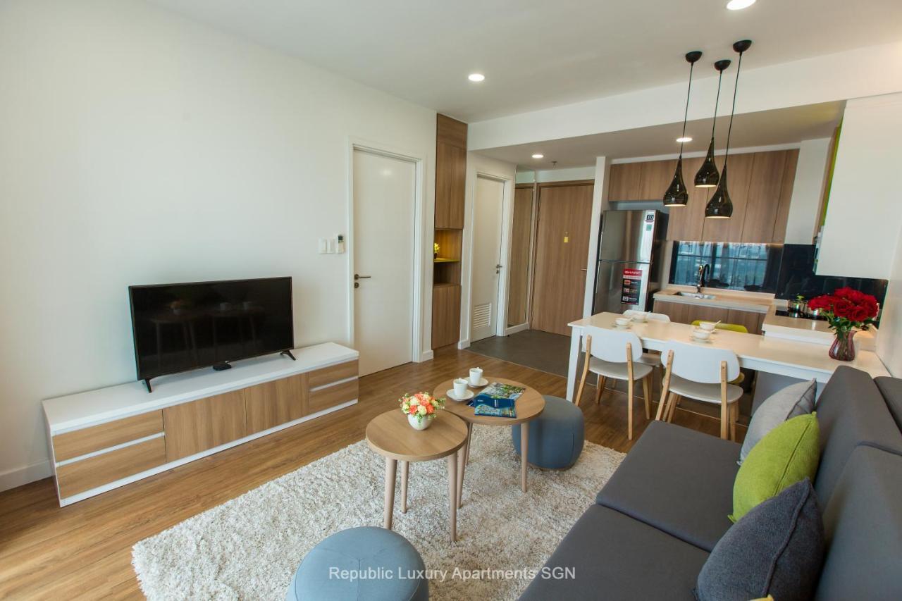 Republic Suites โฮจิมินห์ซิตี้ ภายนอก รูปภาพ
