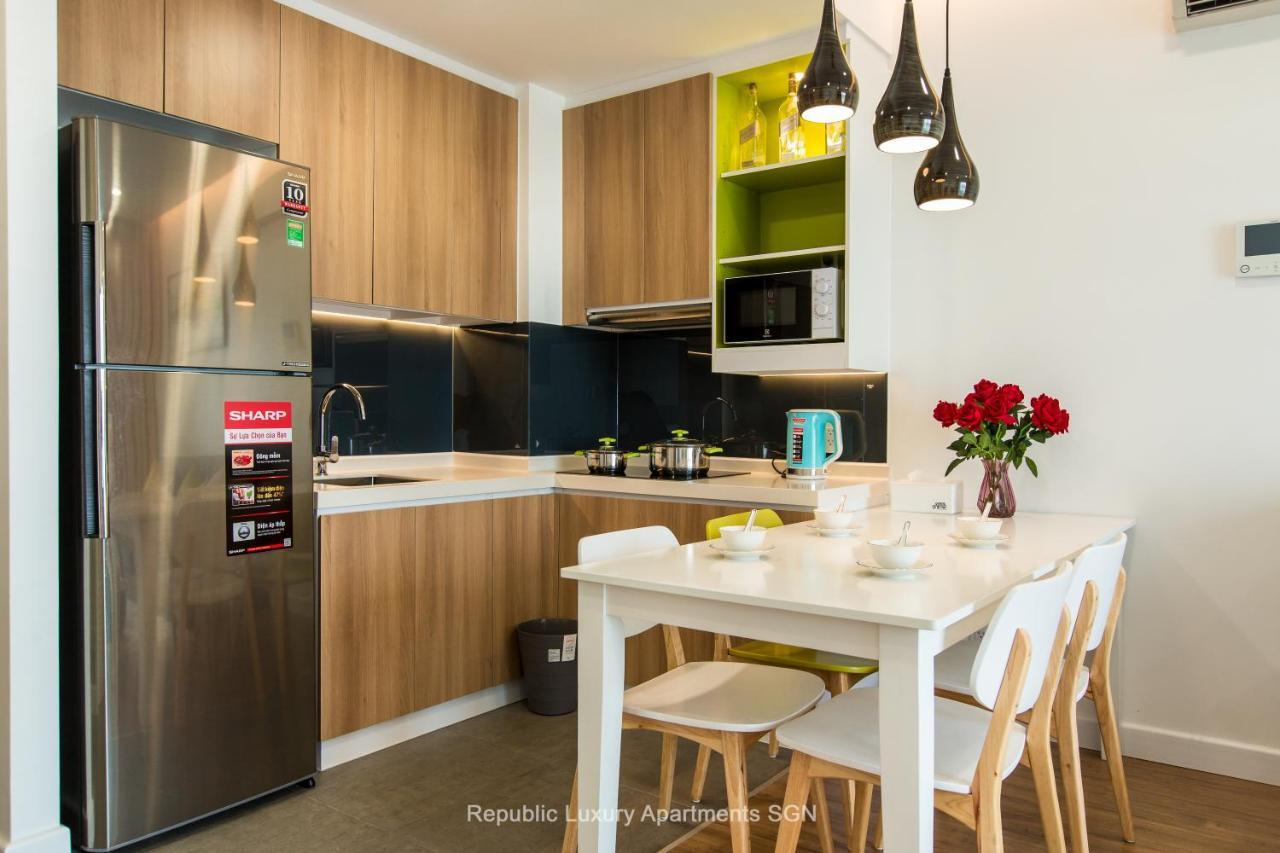 Republic Suites โฮจิมินห์ซิตี้ ภายนอก รูปภาพ