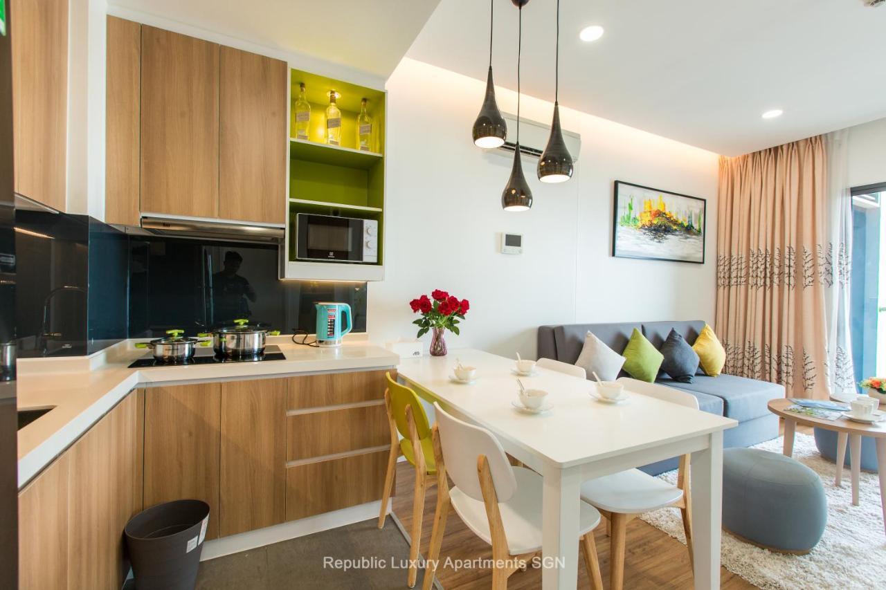 Republic Suites โฮจิมินห์ซิตี้ ภายนอก รูปภาพ