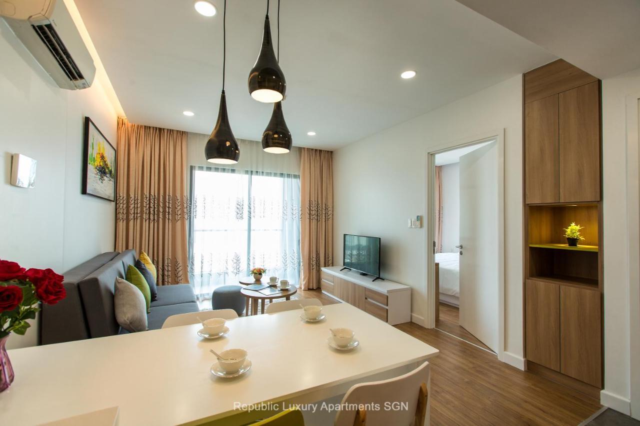 Republic Suites โฮจิมินห์ซิตี้ ภายนอก รูปภาพ